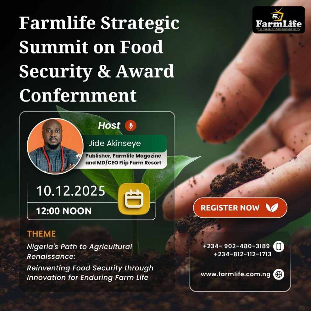Farmlife Strategic Summit on Food Security & Award Conferment